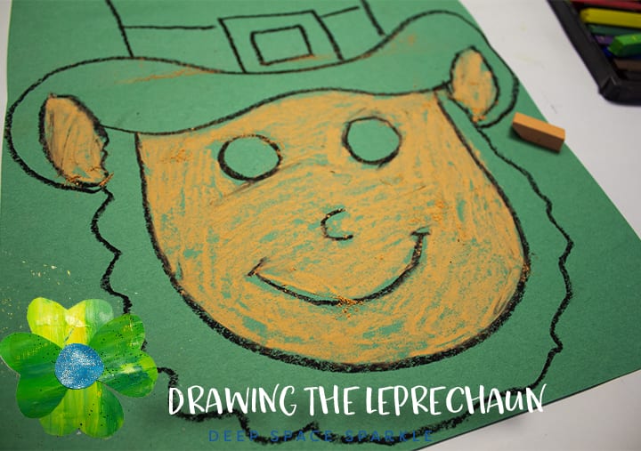 leprechaun art project for st. patricks day lesson for kids