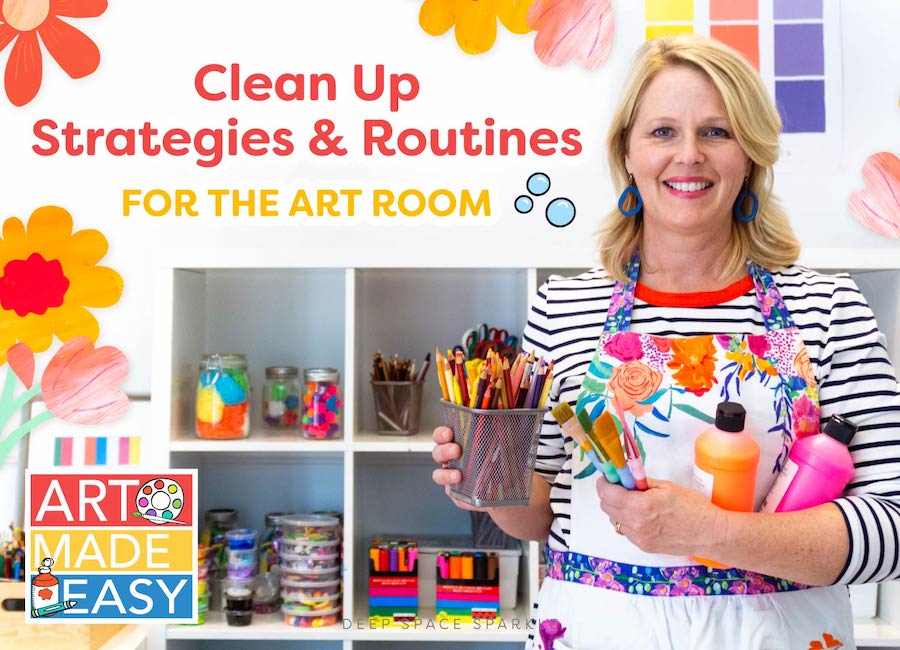 Clean Up Strategies for the Art Room