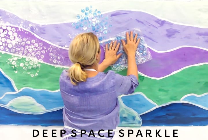 Adding texture to Marine Mural background