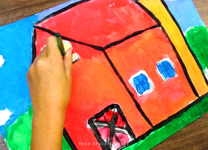 How to Teach SPACE to your students with the elements and principles of art