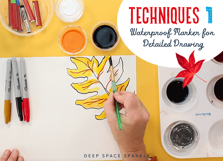 waterproof marker techniques