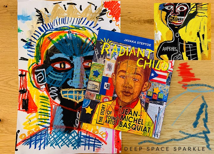Radiant Child, The story of young artist Jean Michel Basquiat- Black history month for kids 