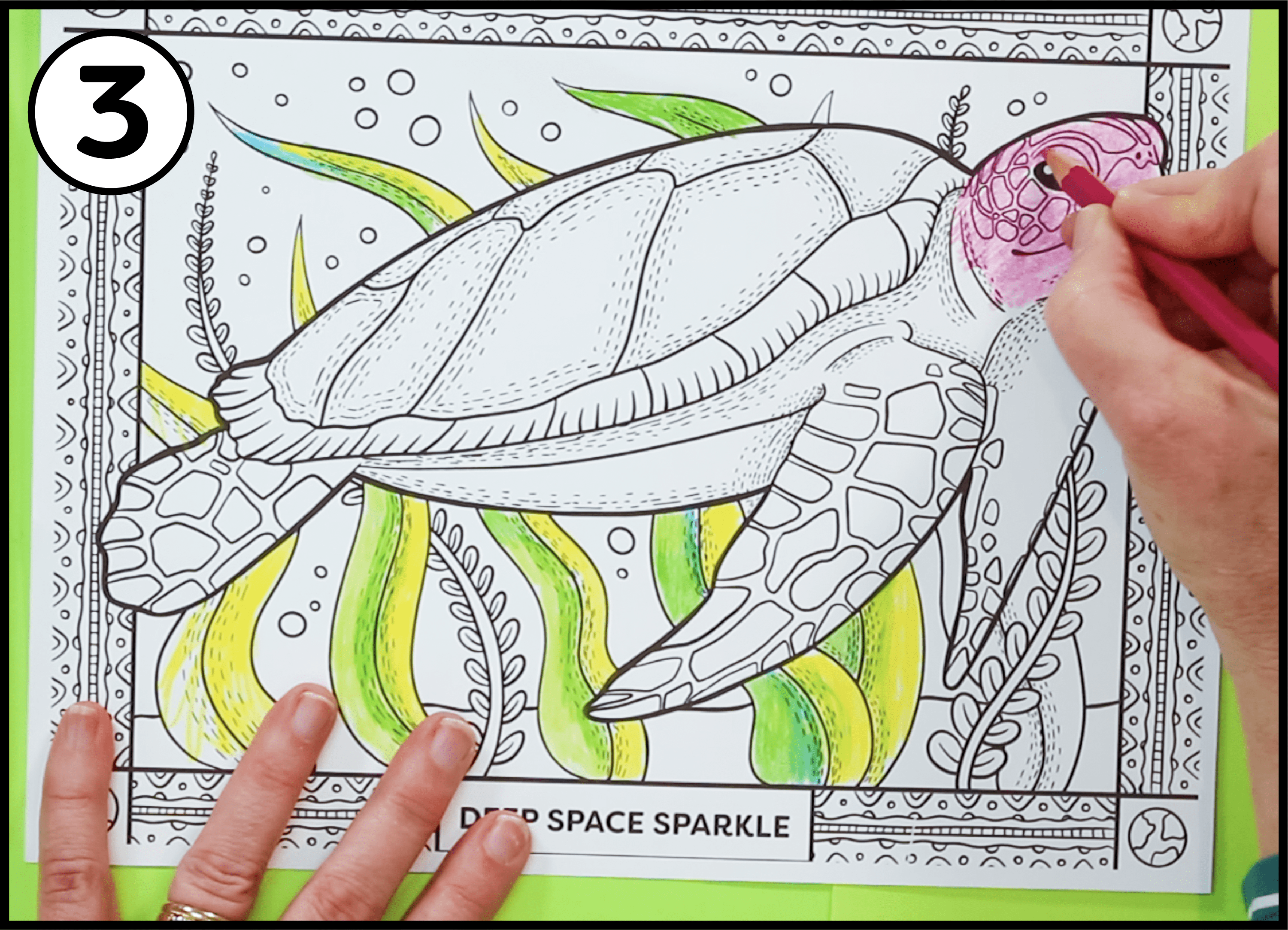 How to color using colored pencils earth day coloring pages for all grade levels