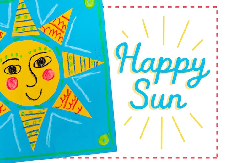 happy sun art from home draw along with patty for all ages