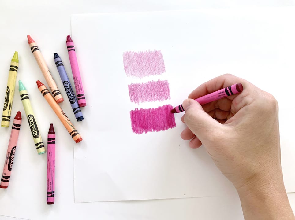 create value with crayons