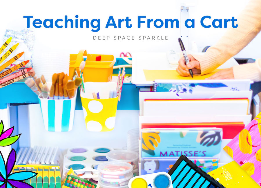 Teaching Art from a Cart