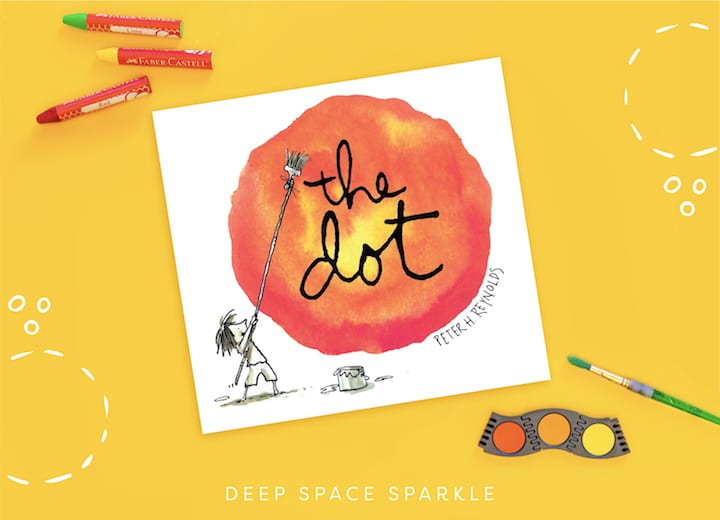 teaching art to students with special needs with the dot book