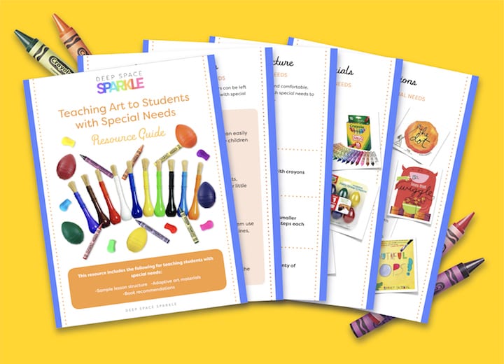Teaching art to students with special needs free downloadable guide