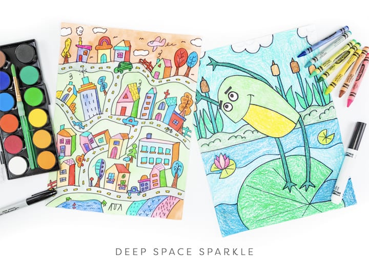 teaching art to students with special needs using simple supplies
