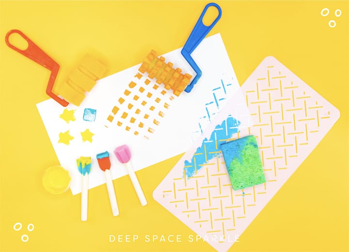 Modifying Art Lessons to Meet the Needs of Special Learners: Part III texture sponges