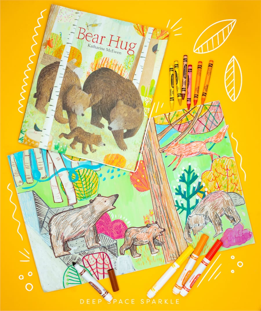 bear hug childrens book for the fall season