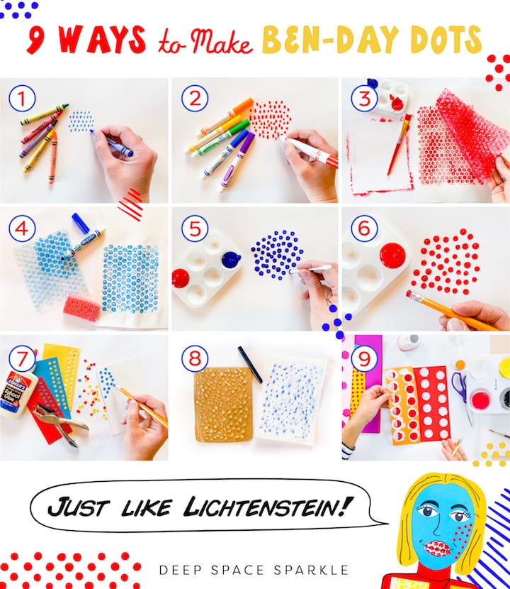 9 Ways to Create Ben-Day Dots