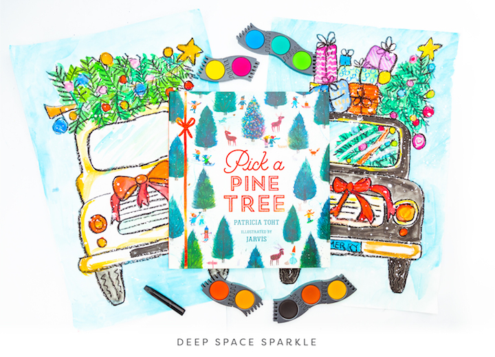 bringing children's book week to your classroom holiday art books for teachers, pick a pine tree