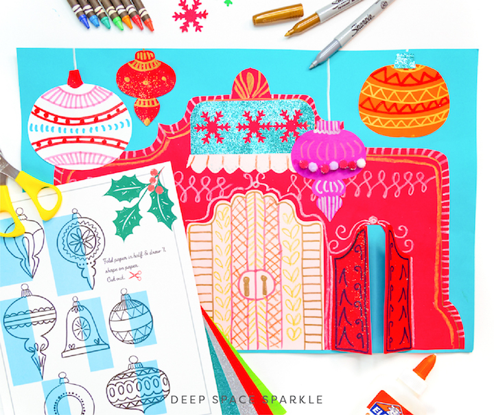 Winter Wonderland Holiday Art Packet lessons for students all grades