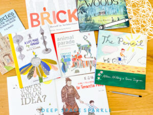 5 Sparkly Ways to Teach Art with Notebooks and Pencils | Deep Space Sparkle