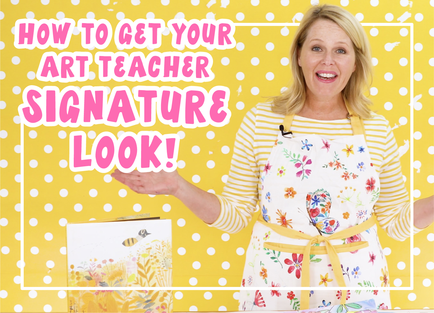 how to get your art teacher signature look with aprons for your art room art teacher