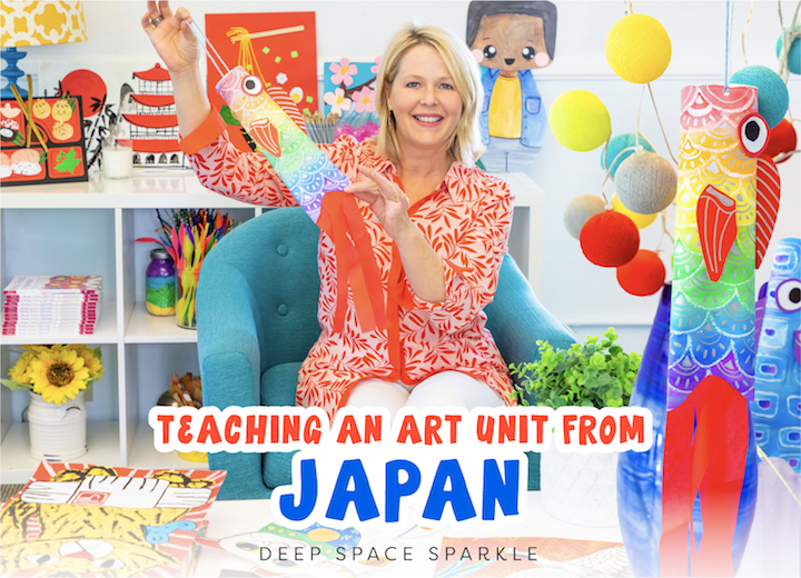 teaching an art unit from japan sparklers club tips