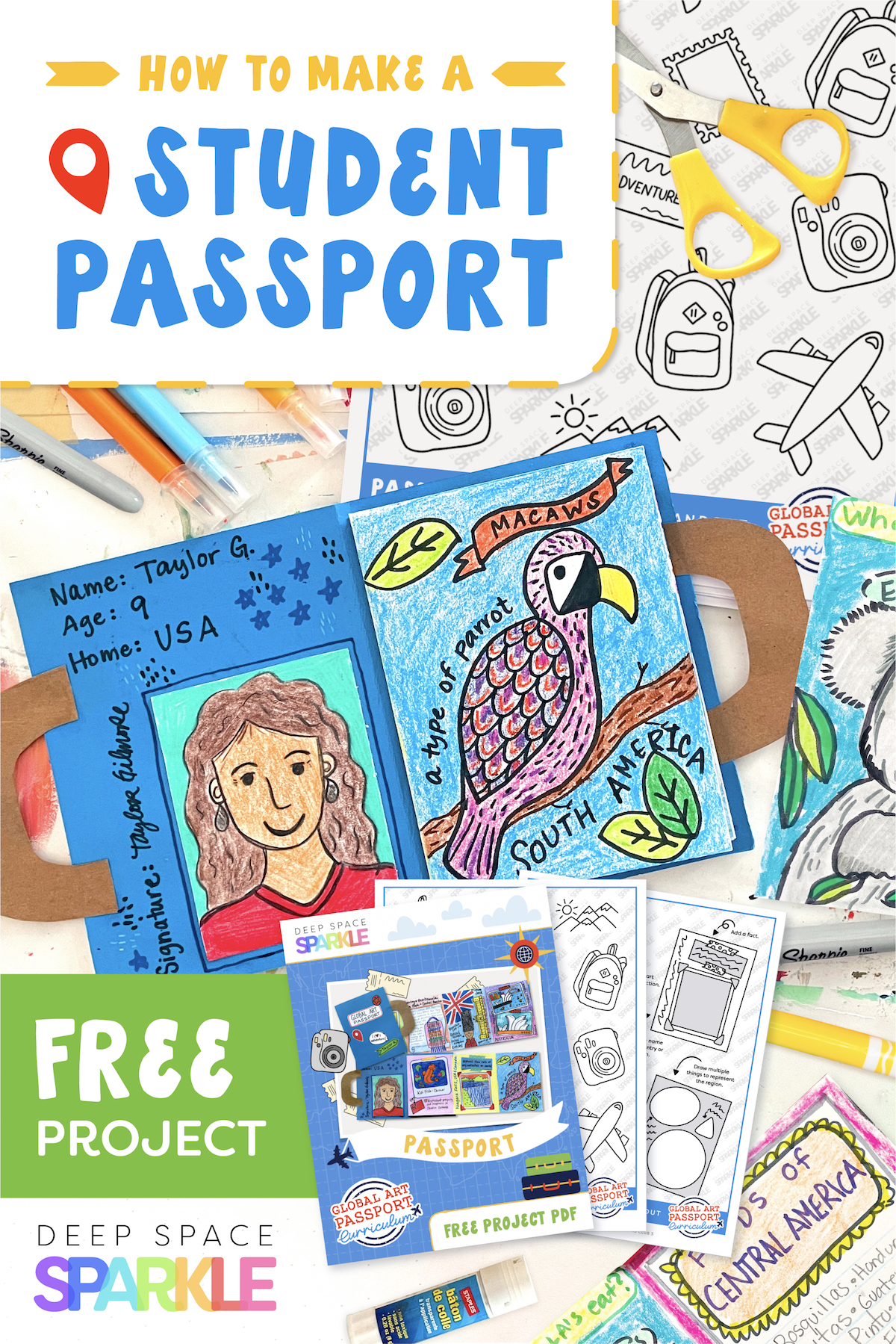 GAP Blog gap curriculum making passports with students