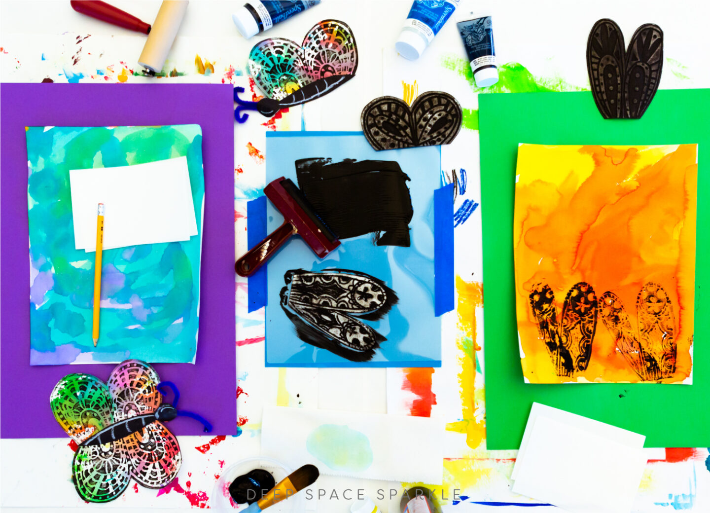 How to plan for printmaking in the art classroom with kids