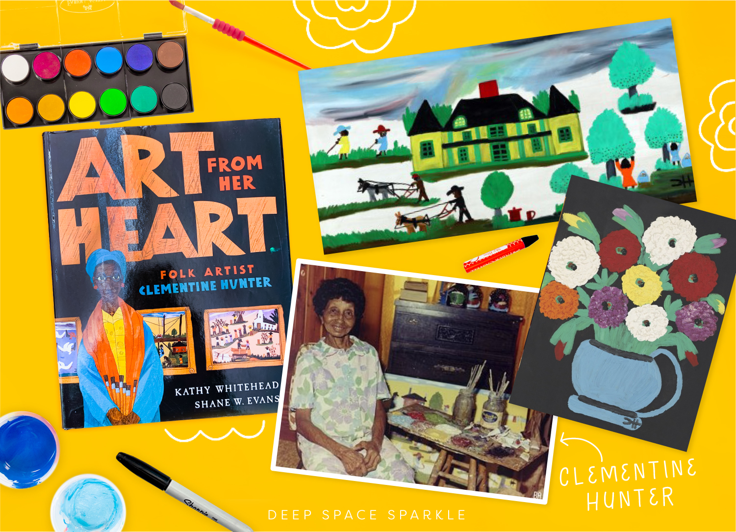 The Significance of Artist Clementine Hunter Deep Space Sparkle