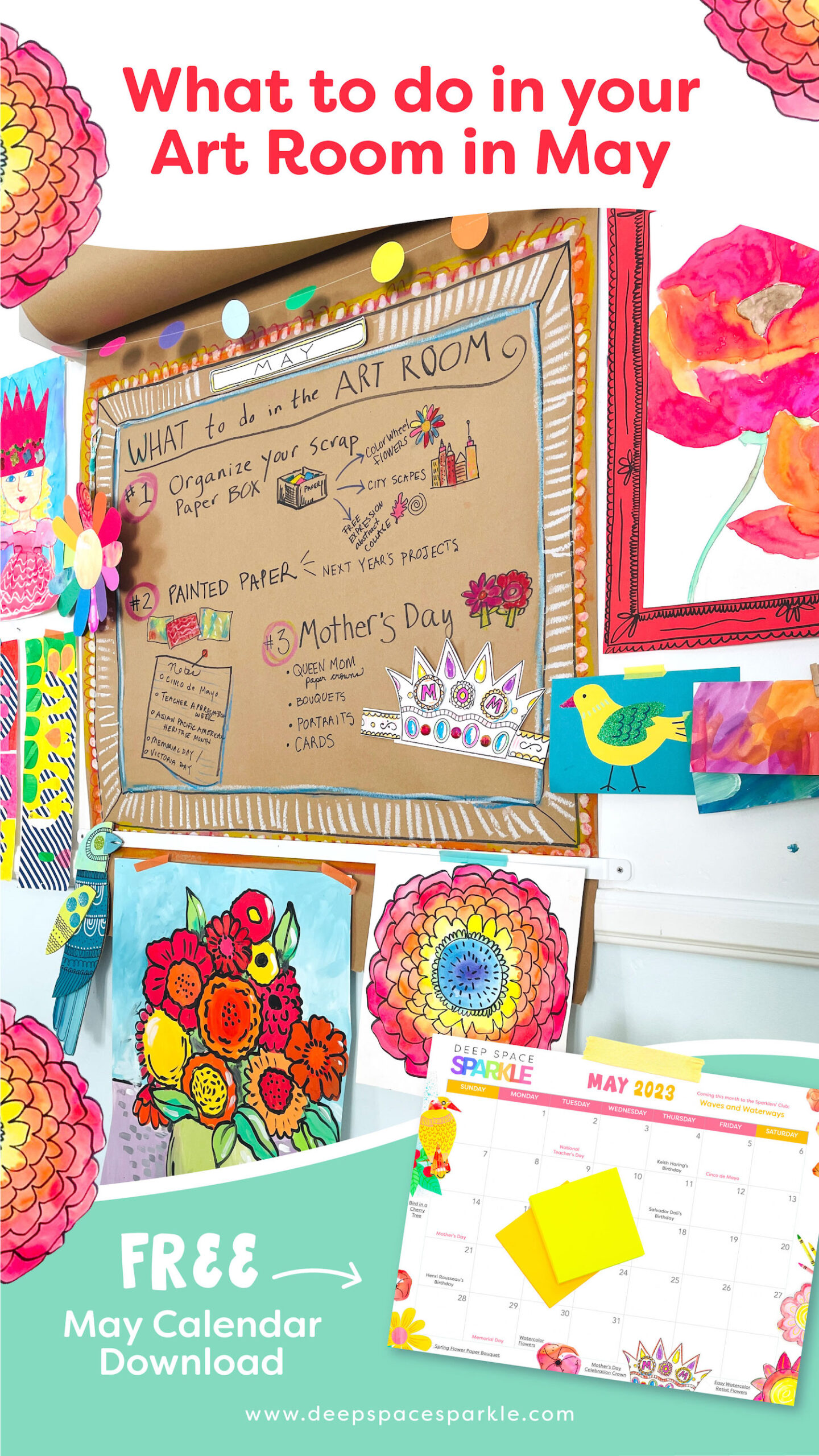 What to do in your art room in May