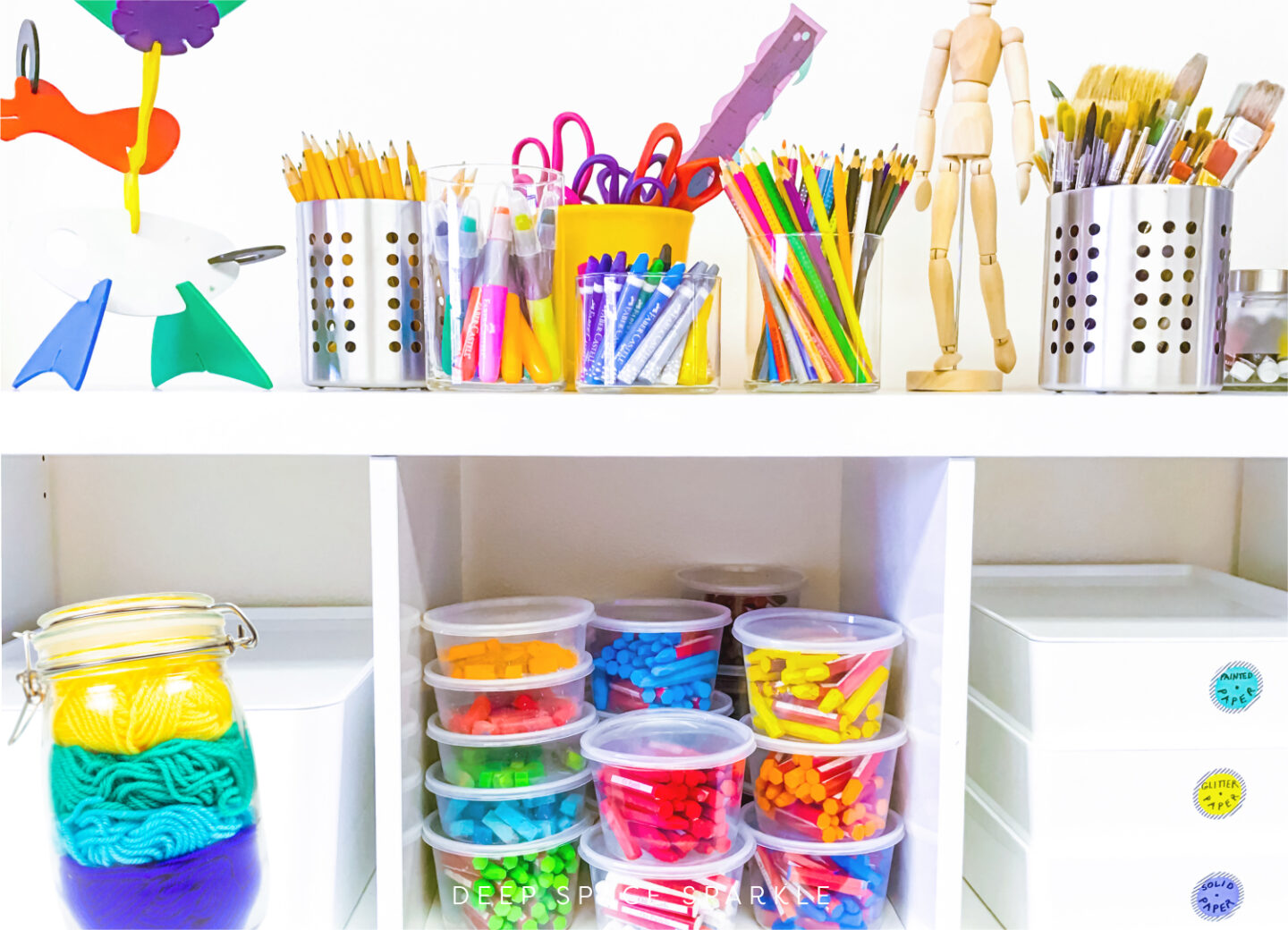 Supplies 4 Things to Organize at the End of the Year