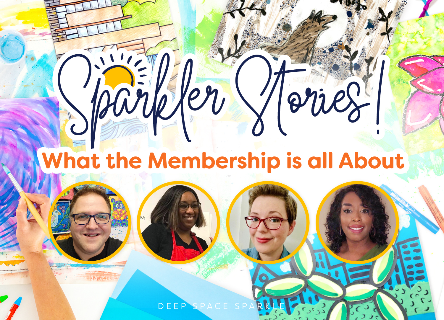 Join the Sparklers Club | Art Membership for Teachers