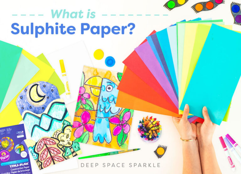 What is Sulphite Paper? Best Papers to use in the elementary art room