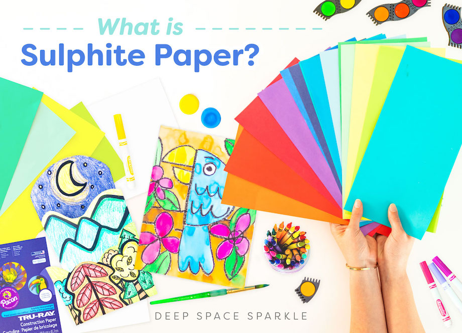 What is Sulphite Paper? The best paper to use in the art room