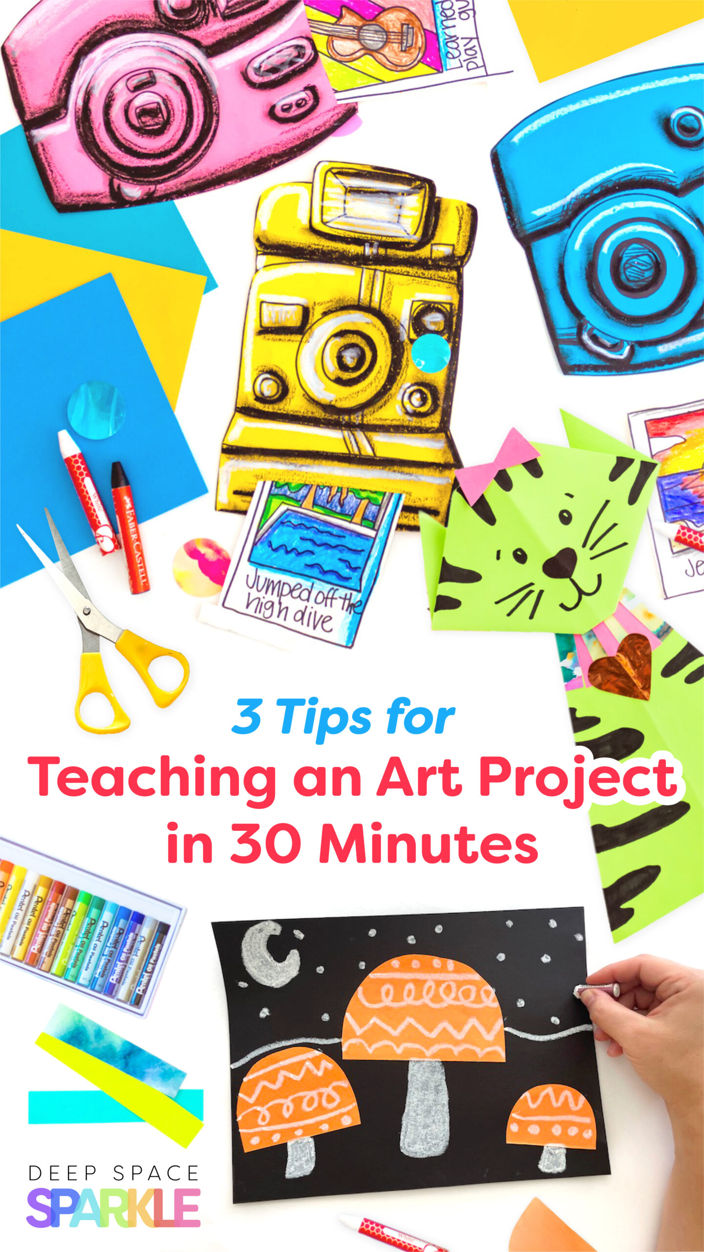 Pin 3 Tips for Teaching a Project in 30 Minutes