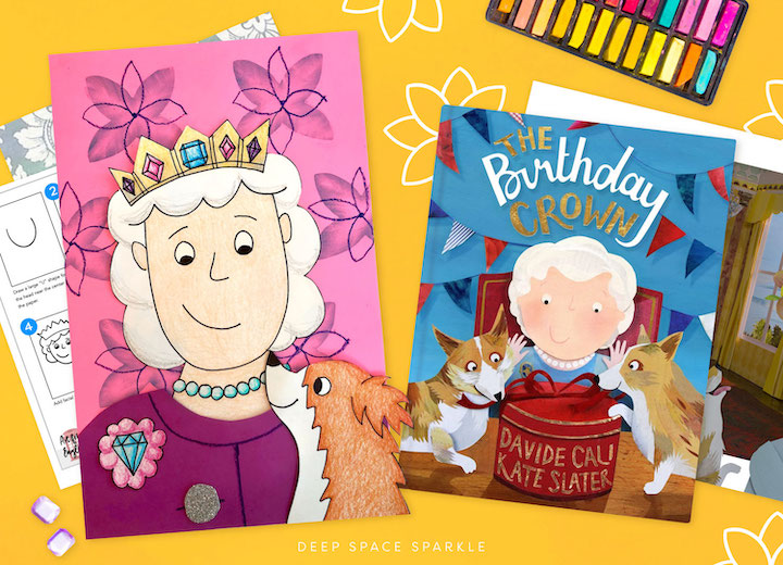 Queen Elizabeth II Tribute full free download lesson with standards and portrait project