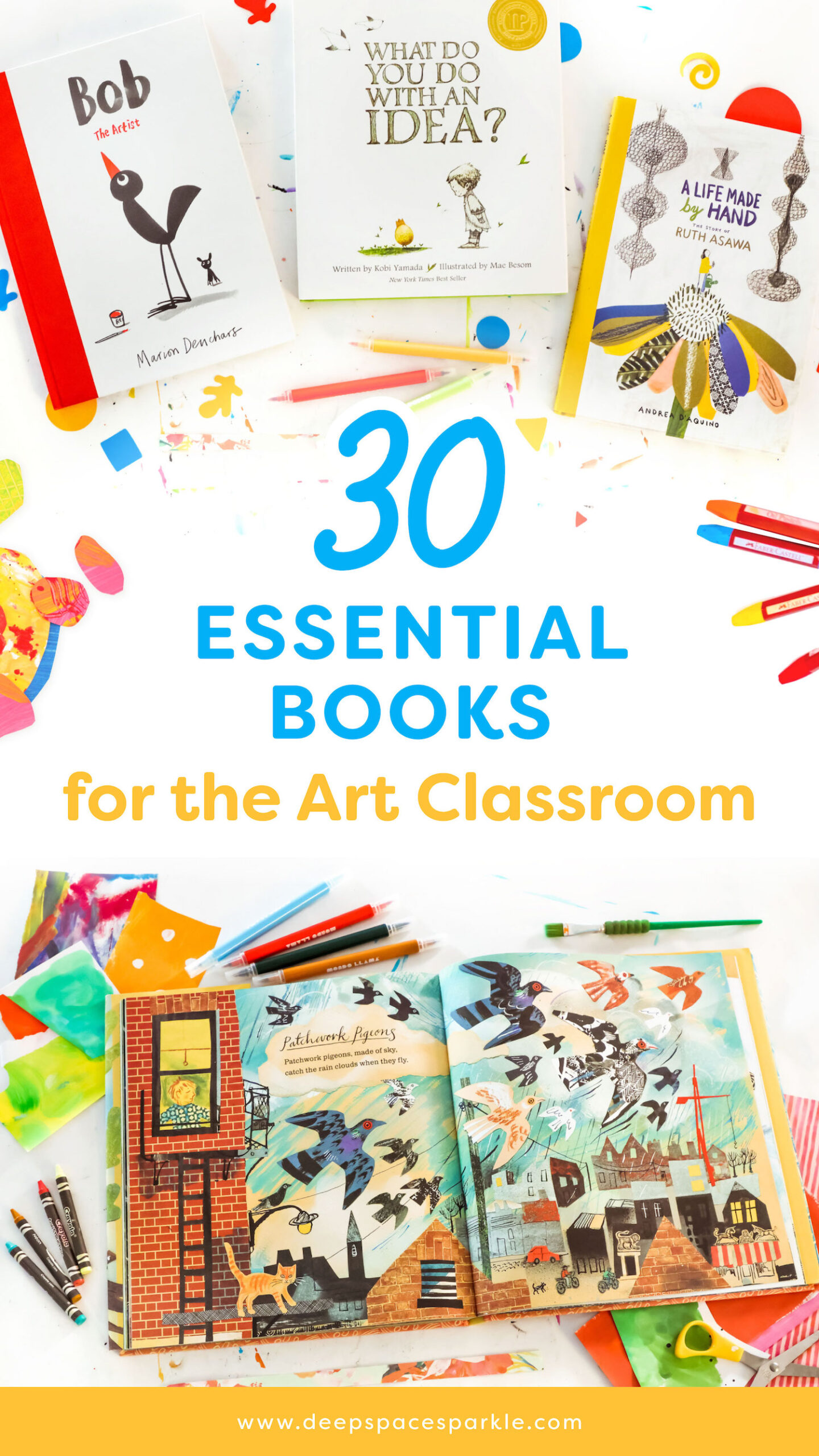30 Art Books you need in your art room