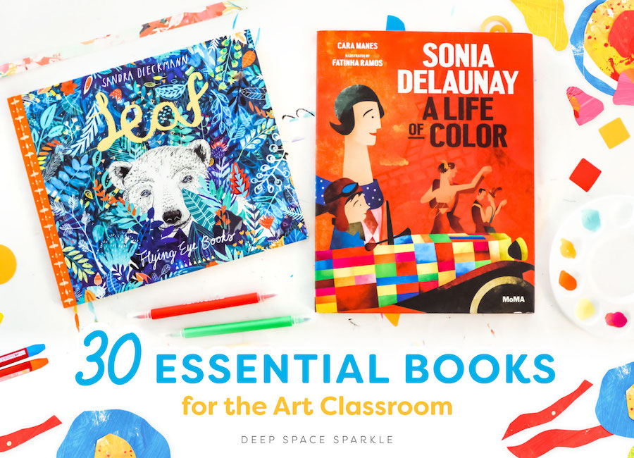 30 Art Books you need in your art room