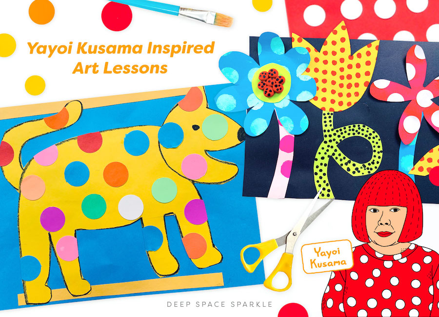 3 Inspiring Artists to celebrate in the art room Yayoi Kusama