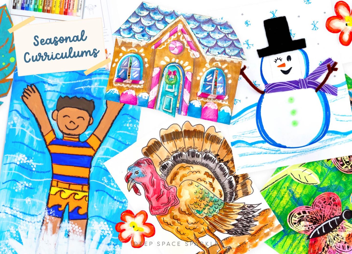 The Ultimate Guide on Designing an Art Curriculum with How-To Download for Art Teachers. Craft, Implement and Teach a Successful Seasonal Elementary Art Curriculum.