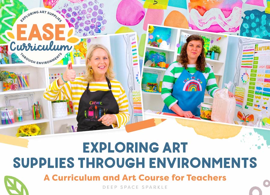 Exploring Art Supplies through Environments | A Curriculum and Art Course for Teachers