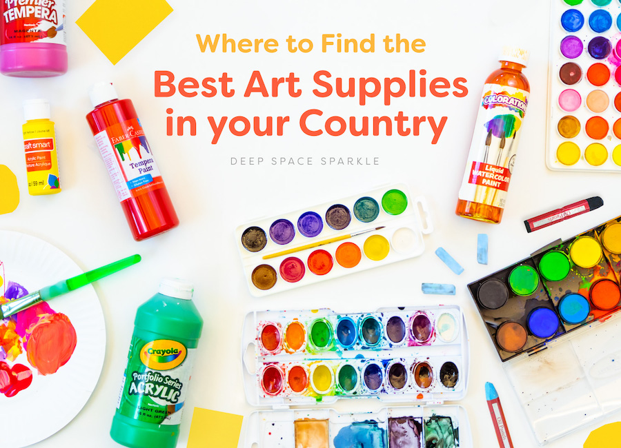 Where to Find the Best Art Supplies in Your Country