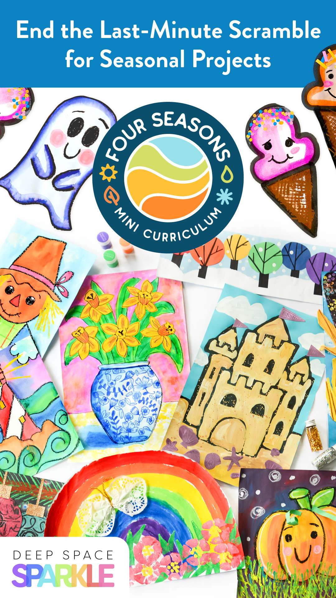 Incorporate the Four Seasons Art Curriculum in your classroom