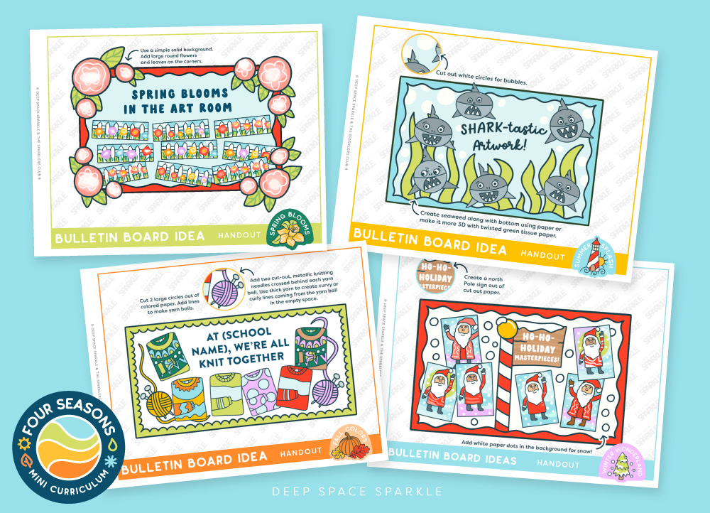 Incorporate the Four Seasons Art Curriculum in your classroom