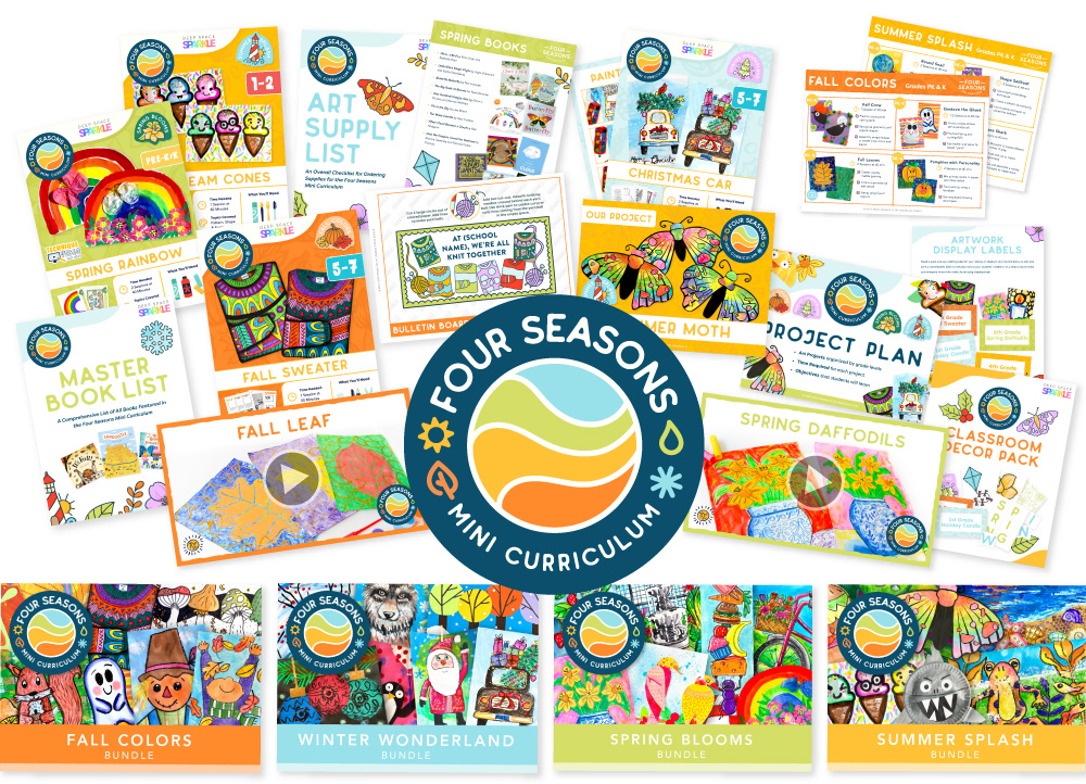 Incorporate the Four Seasons Art Curriculum in your classroom