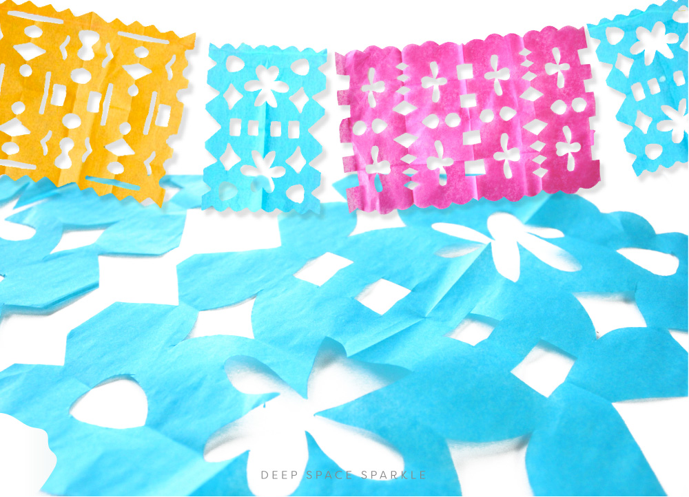 What to do in Your Art Room in October Papel Picado